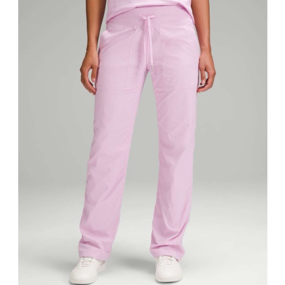 Lululemon Dance Studio Mid Rise Lined Pants Size 14 Regular Vitapink NWT